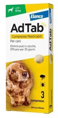 ADTAB 450 MG COMPRESSE MASTICABILI PER CANI (>11–22 KG)
