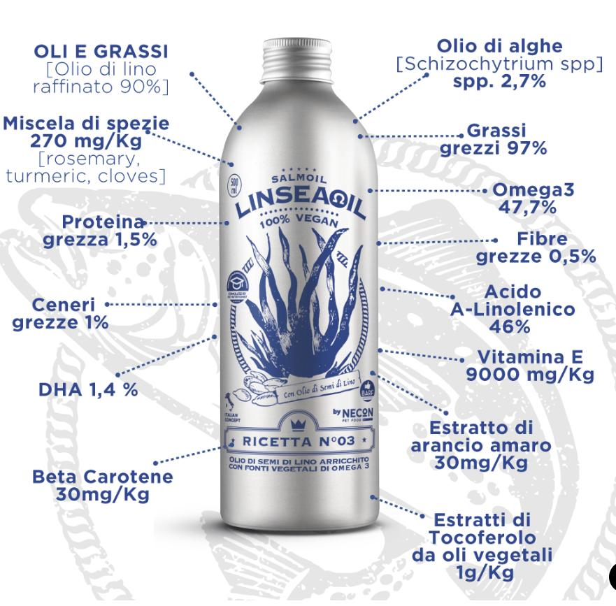 SALMOIL RICETTA 3 100% VEGAN 250ML