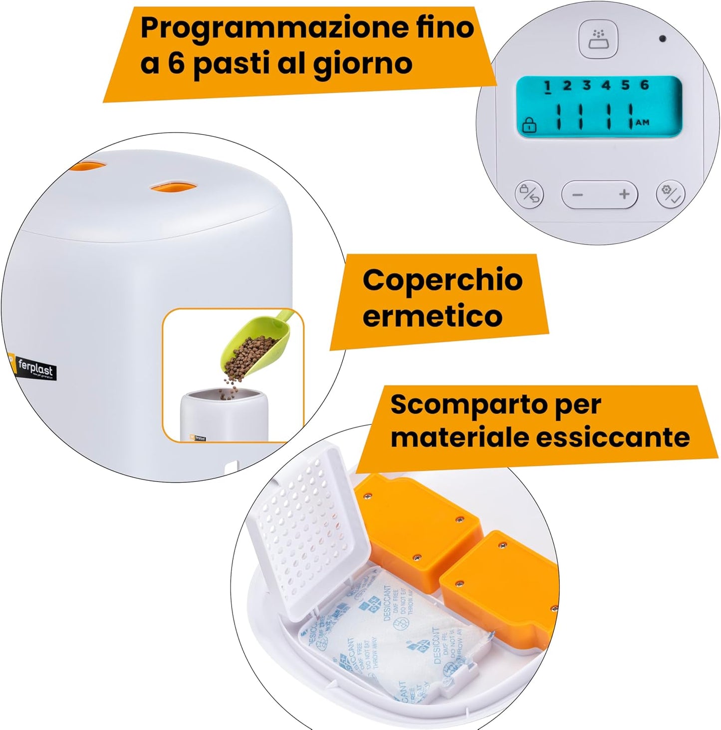 RISTO PET Distributore di cibo automatico