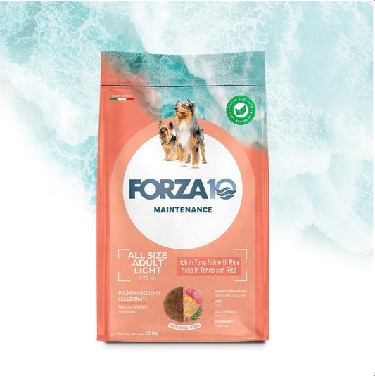 FORZA 10 DOG 12KG MAXI ADULT MANTENIMENTO LIGHT AL PESCE