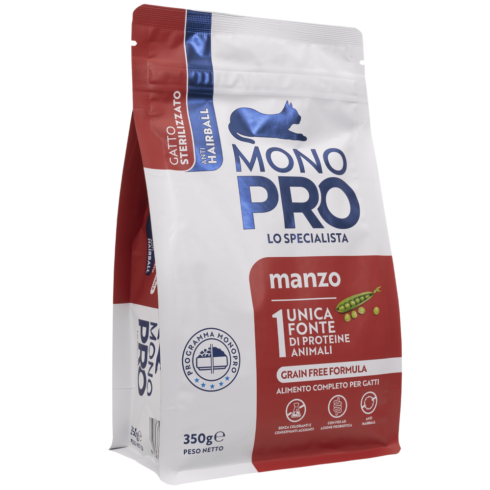 Monopro Cat Sterilised Manzo