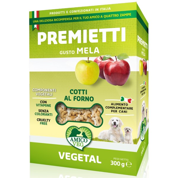 AMICO VEG PREMIETTI al gusto MELA 300GR