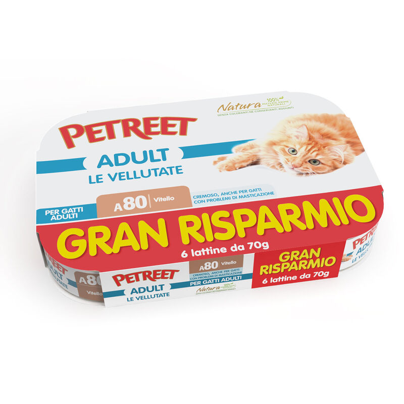 Petreet Cat Vellutate Tonno 6x70 gr
