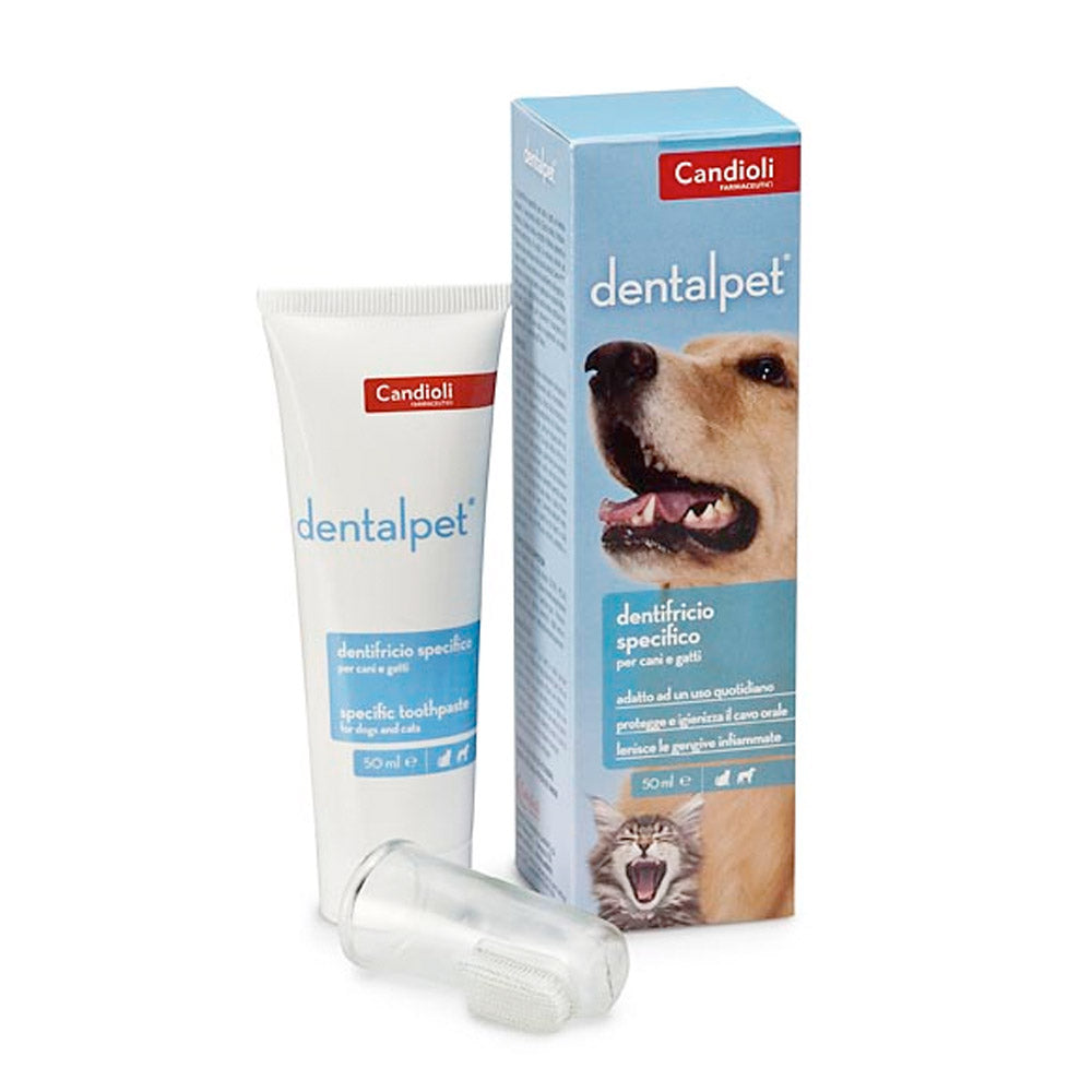 DentalPet® Dentifricio specifico per cani e gatti Tubo da 50 ml