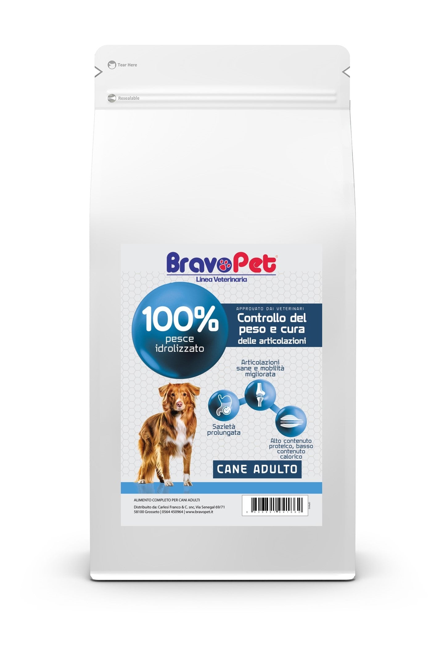 BRAVOPET DOG DIET CONTROLLO DEL PESO E ARTICOLAZIONI