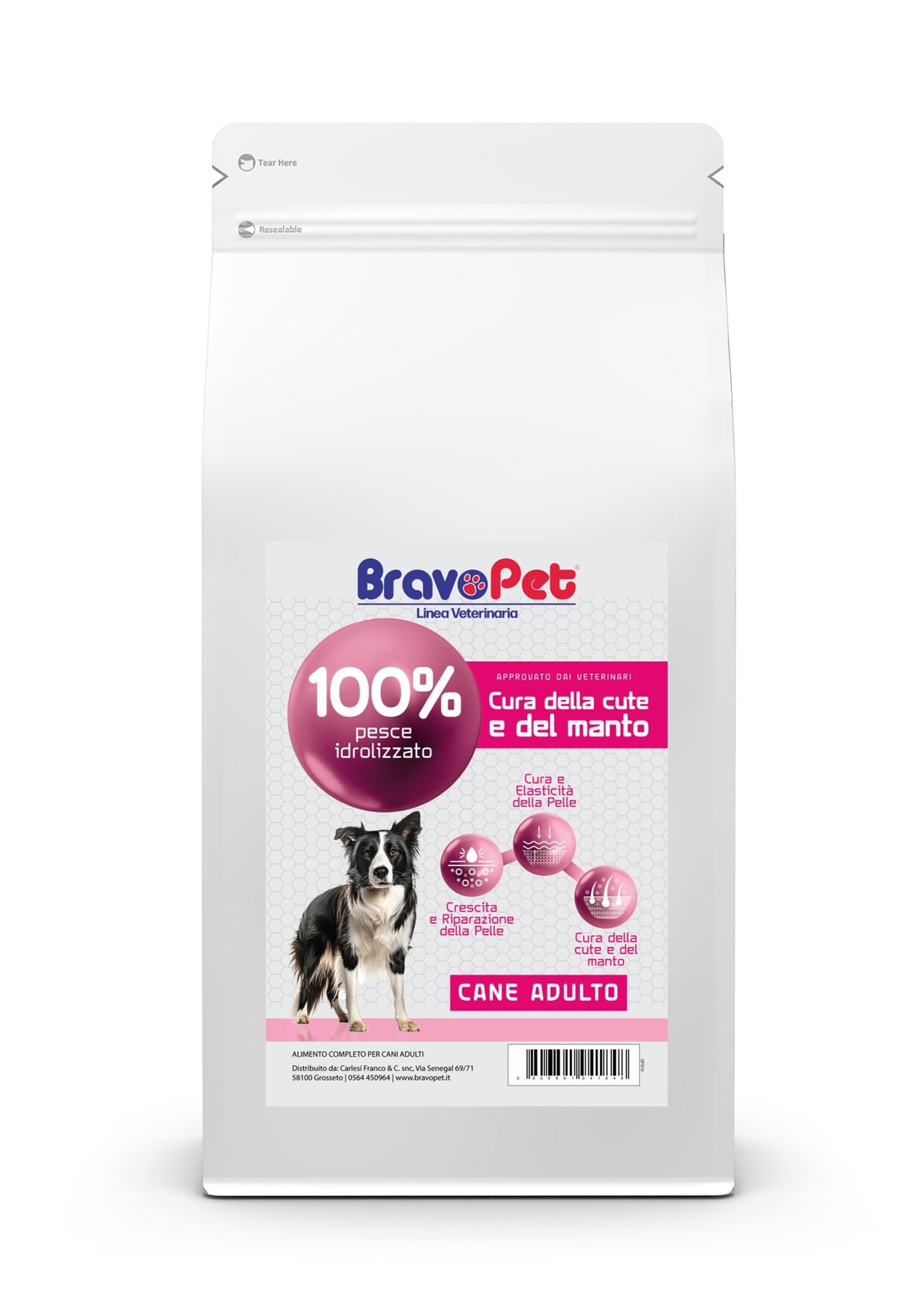 BRAVOPET DOG DIET CURA DELLA CUTE E MANTO
