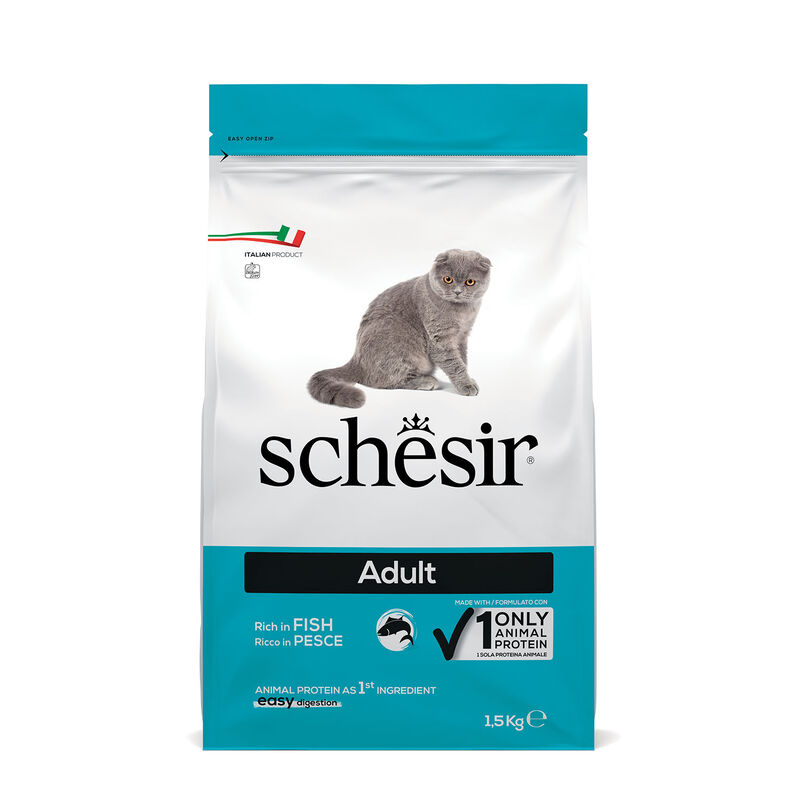 Schesir Cat Adult Ricco in Pesce