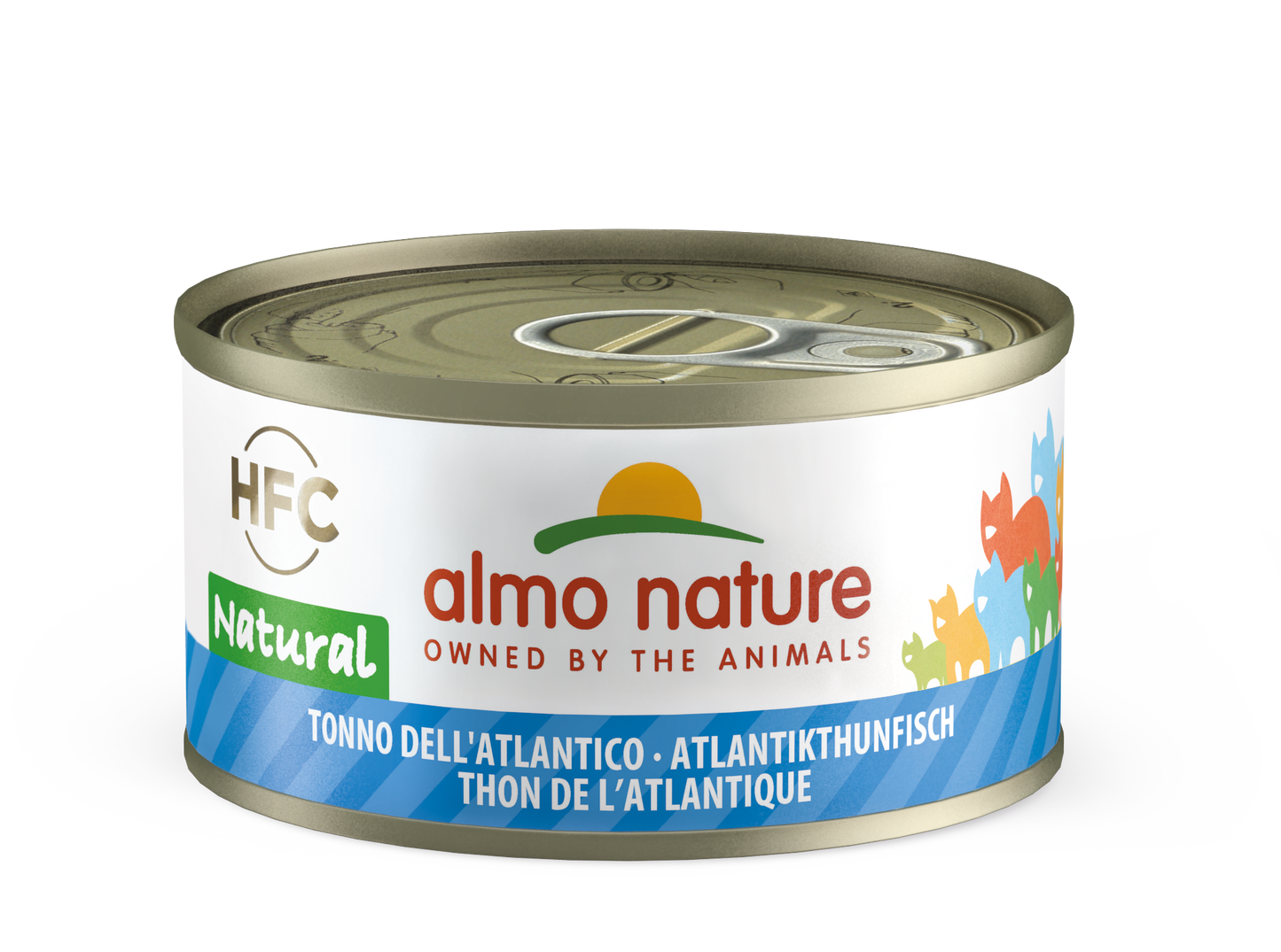 HFC CAT Natural - Tonno dell'Atlantico 70gr e 140gr