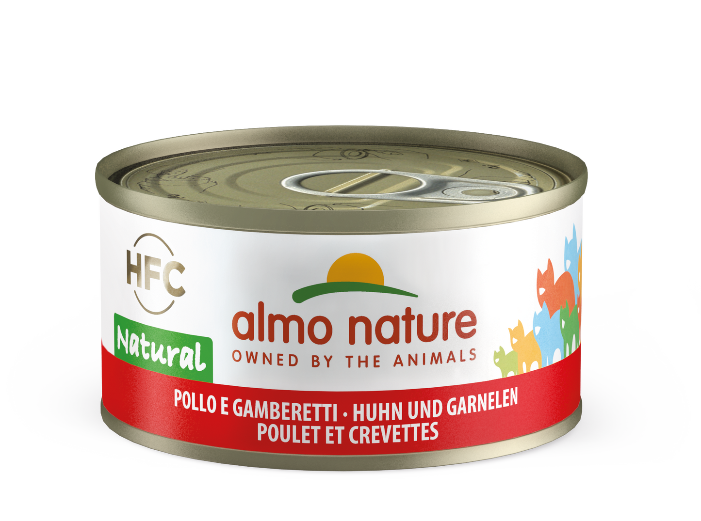 HFC CAT Natural - Pollo e Gamberetti 55gr, 70gr, 140gr, 280gr