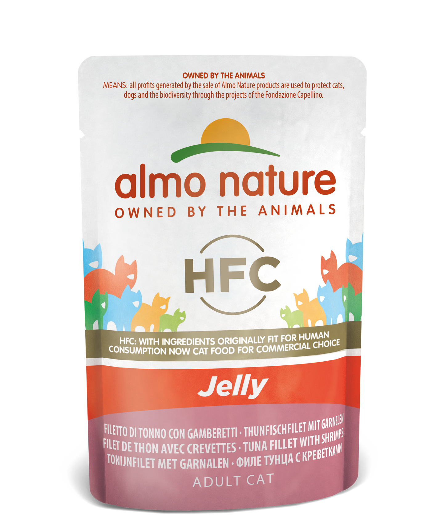 HFC CAT Natural - Tonno e Gamberetti 55gr, 70gr e 140gr