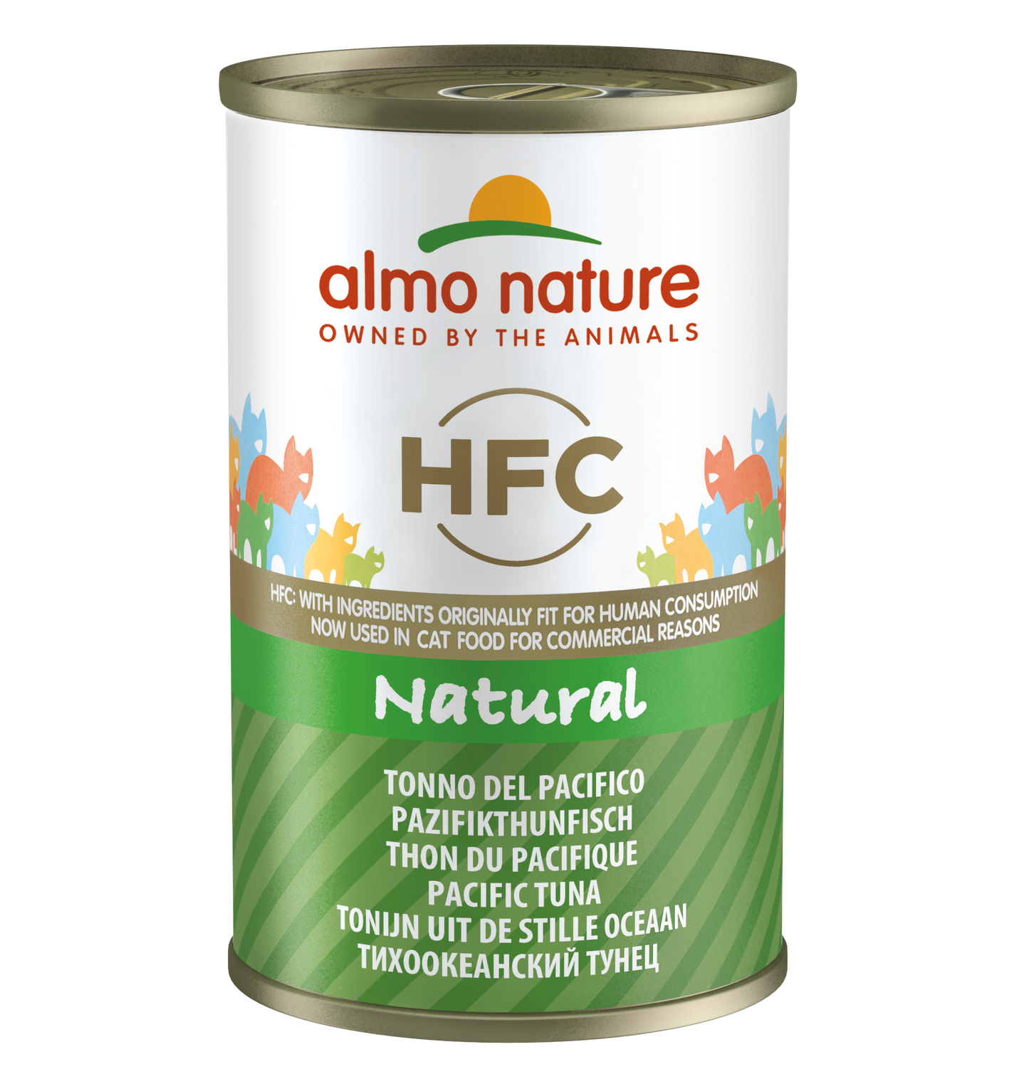 HFC CAT Natural - Tonno del Pacifico 70gr e 140gr