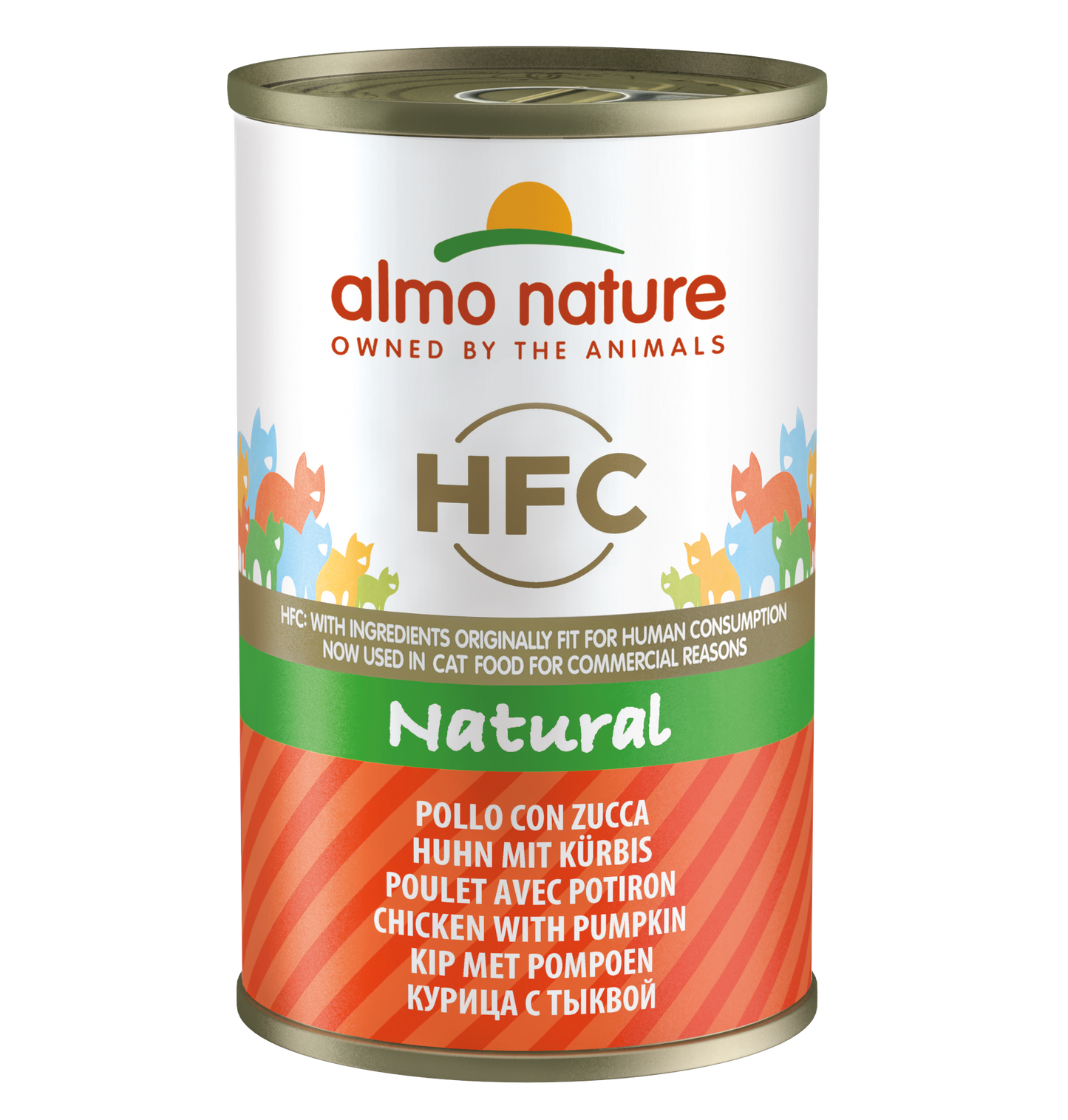 HFC CAT Natural - Pollo con Zucca 70gr e 140gr