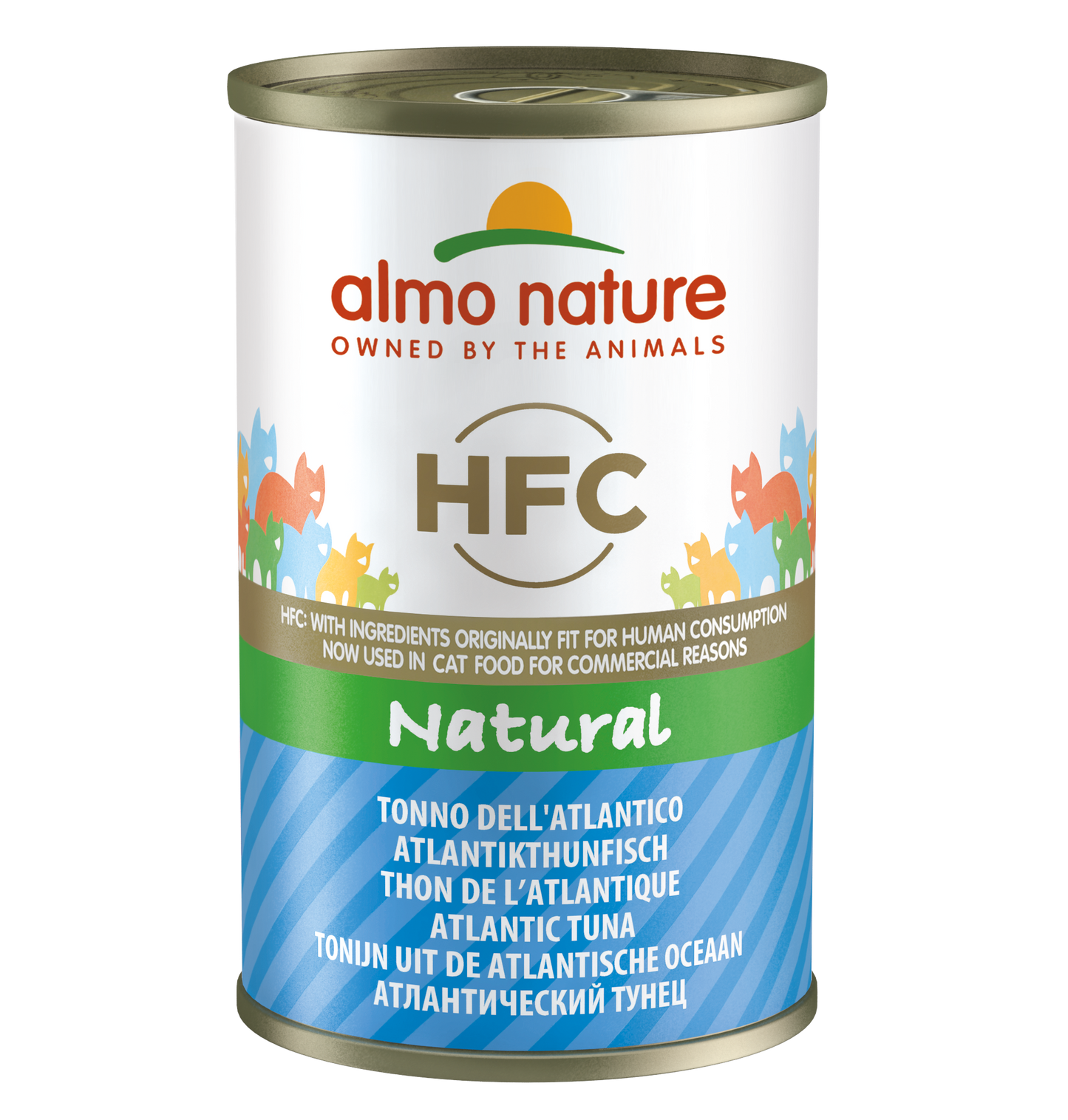 HFC CAT Natural - Tonno dell'Atlantico 70gr e 140gr