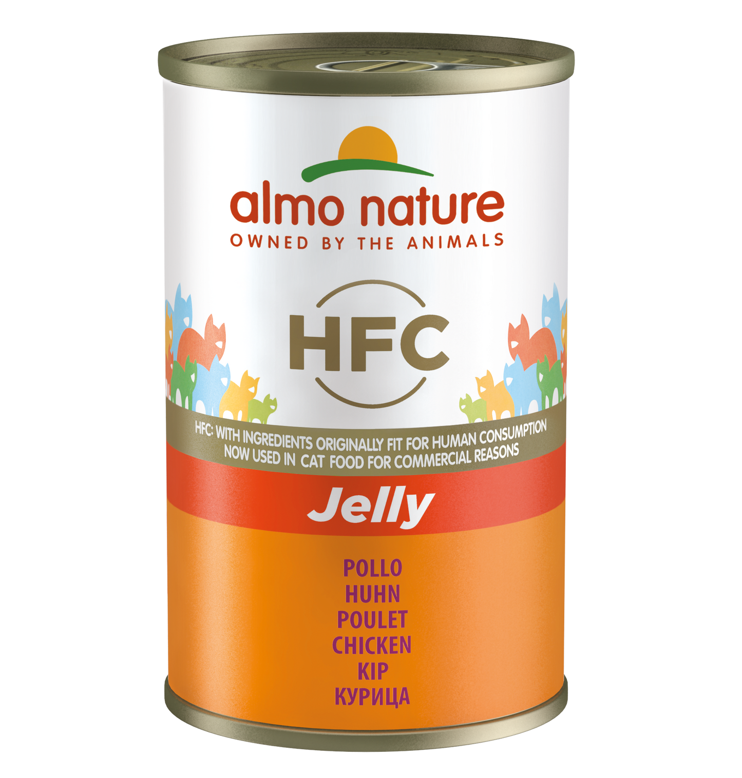 HFC CAT Jelly - Pollo 70gr, 140gr e 280gr