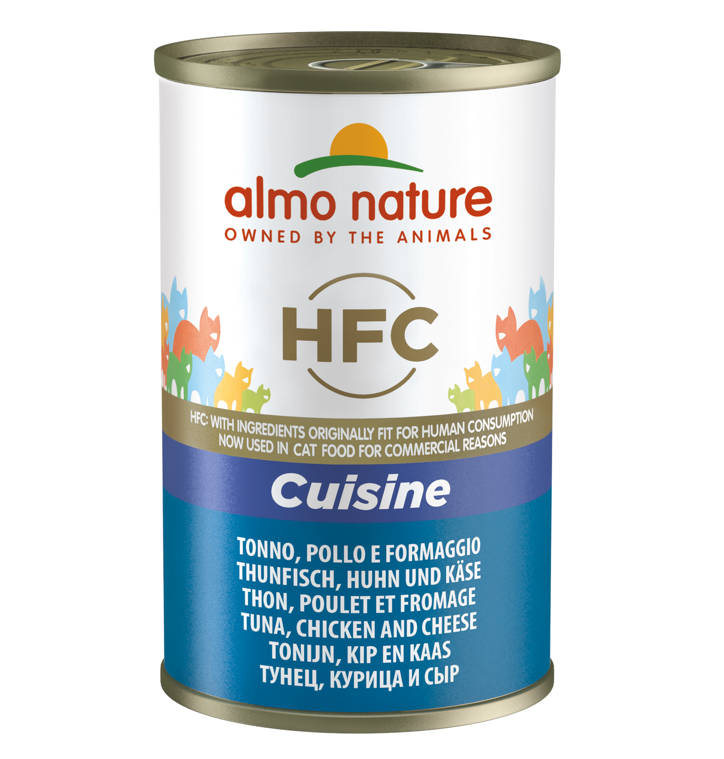 HFC CAT Cuisine - Tonno, Pollo e Formaggio 70gr e 140gr