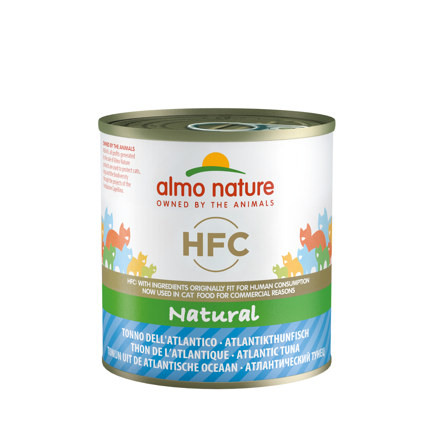 HFC CAT Natural - Tonno dell'Atlantico 70gr e 140gr
