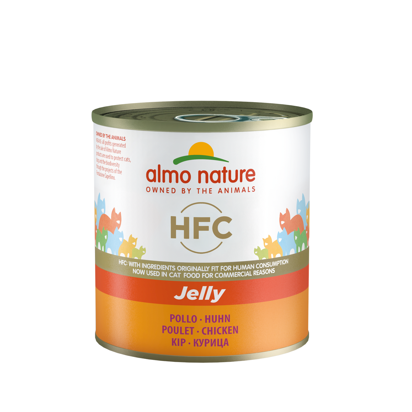 HFC CAT Jelly - Pollo 70gr, 140gr e 280gr