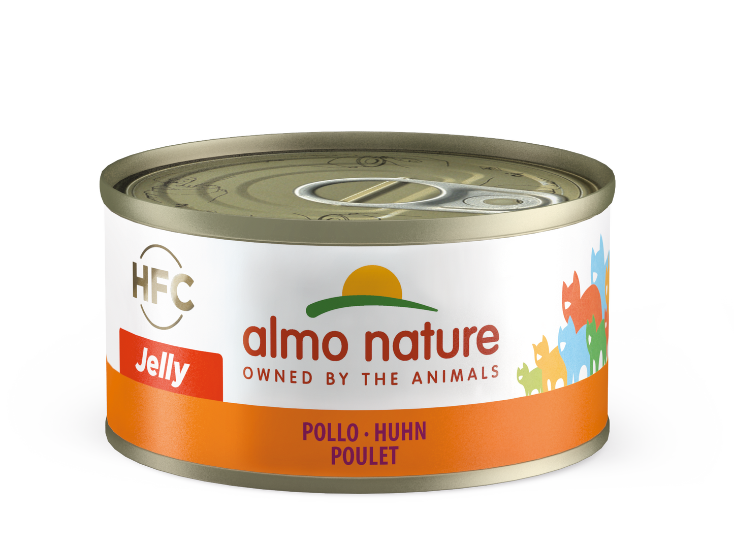 HFC CAT Jelly - Pollo 70gr, 140gr e 280gr