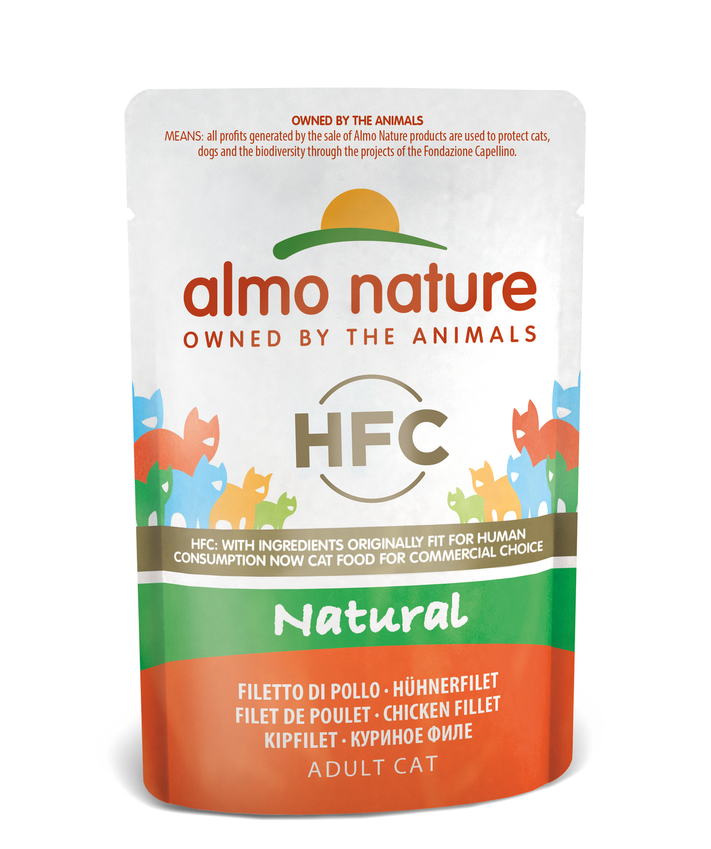 HFC CAT Natural - Petto di Pollo 55gr, 70gr e 140gr
