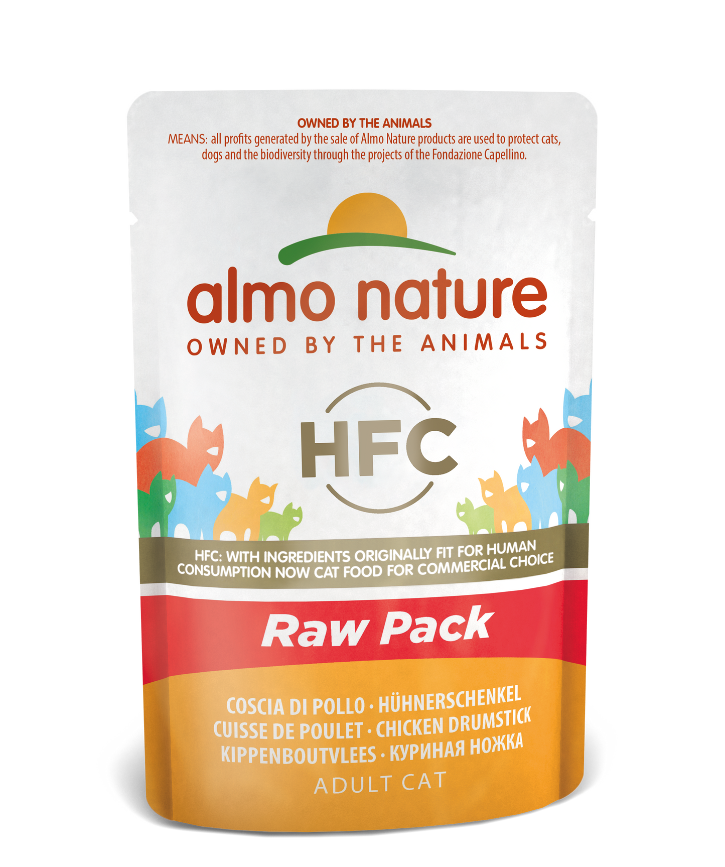 HFC CAT Natural - Coscia di Pollo 55gr, 70gr e 140gr