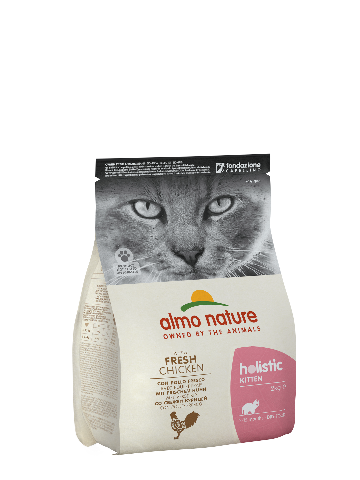 ALMO CAT HOLISTIC Kitten Pollo 400gr e 2kg