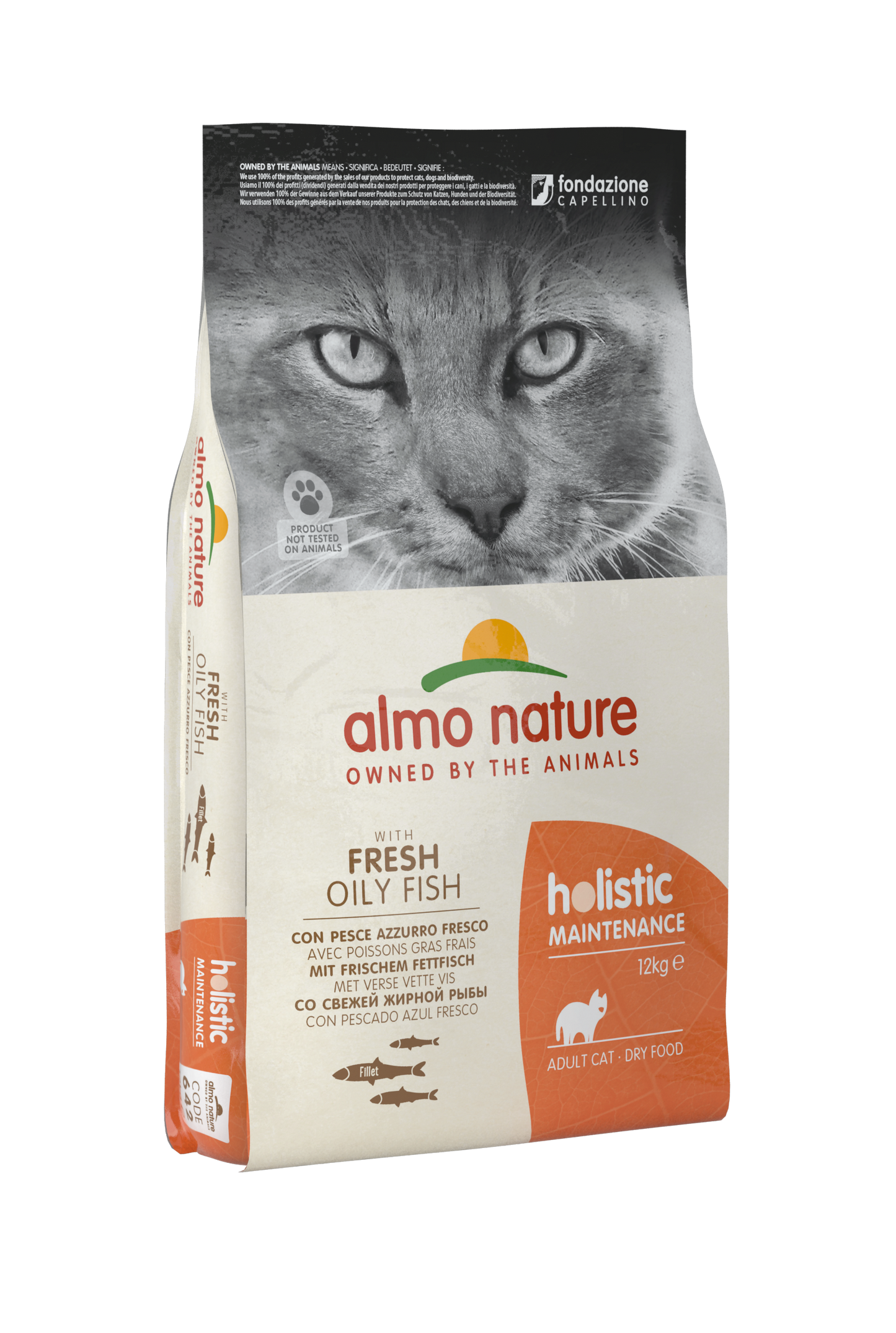 ALMO CAT HOLISTIC Pesce Azzurro 400gr, 2kg e 12kg