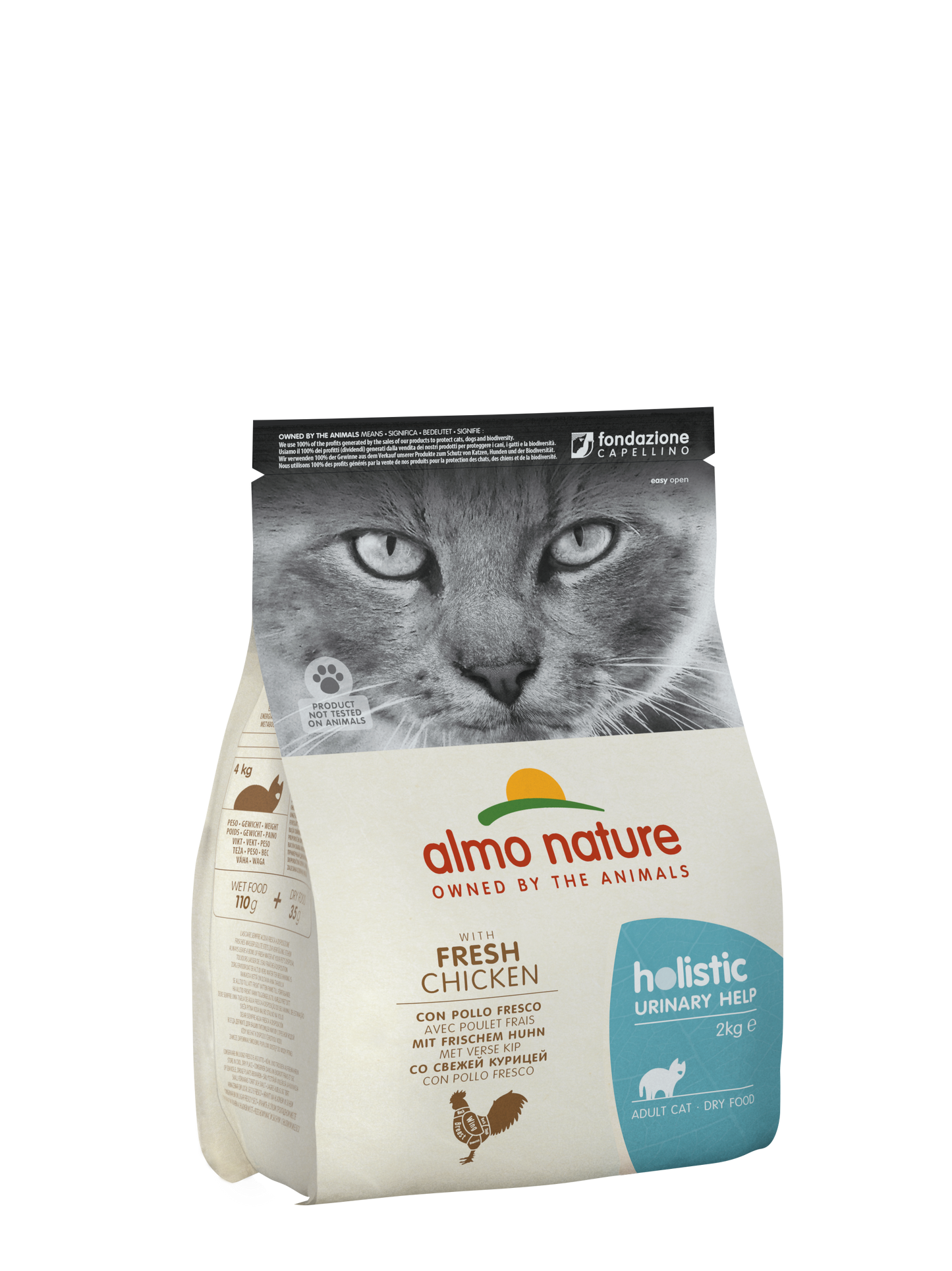 ALMO CAT HOLISTIC Urinary help Pollo 400gr e 2kg