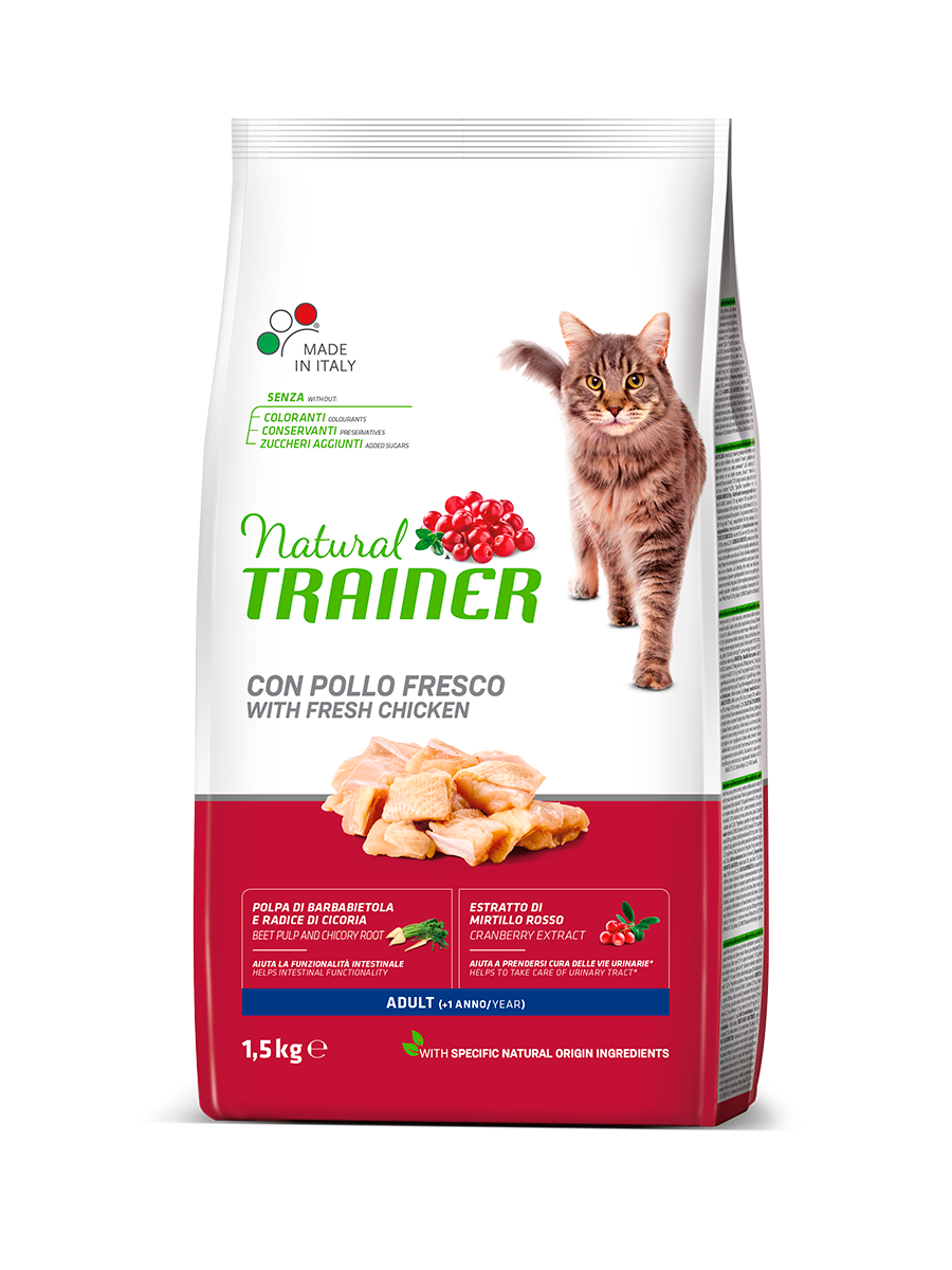 Natural Trainer gatto Adult con pollo fresco