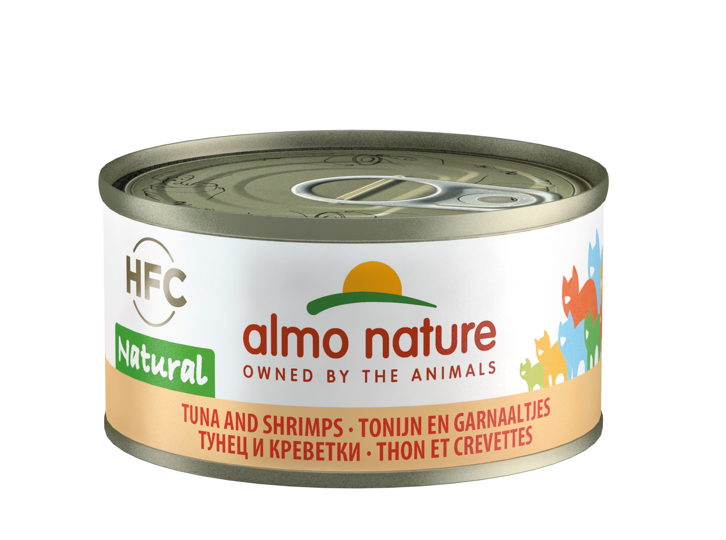 HFC CAT Natural - Tonno e Gamberetti 55gr, 70gr e 140gr