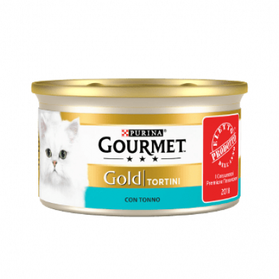 GOURMET GOLD TORTINI CON TONNO 85gr x 12pz