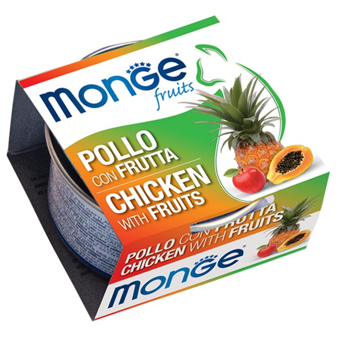MONGE Pollo con Frutta 80gr