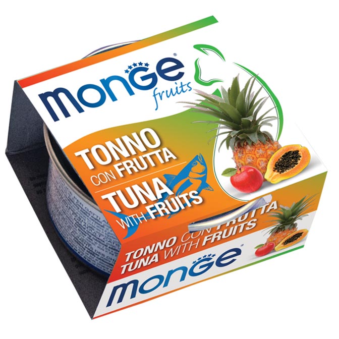 MONGE Tonno con Frutta 80gr