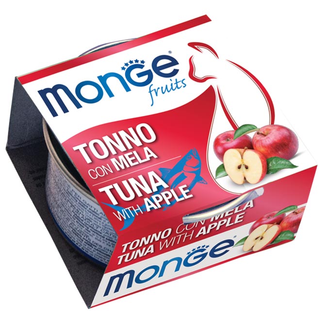 MONGE Tonno con Mela 80gr