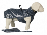 IMPERMIABILE POIS BLU