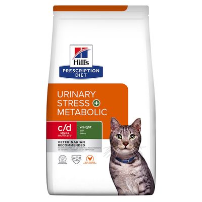 HILL'S FELINE PRESCRIPTION DIET C/D MULTICARE STRESS + METABOLIC