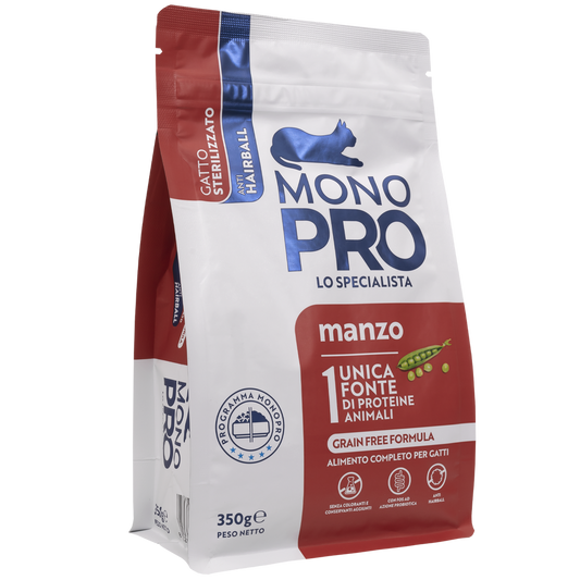 Monopro Cat Sterilised Manzo