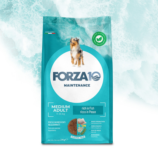 Forza 10 Medium Adult 12kg - Pesce Alimento completo per cani adulti