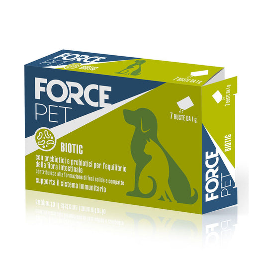 Forcepet Biotic per cani e gatti in polvere 7x1gr