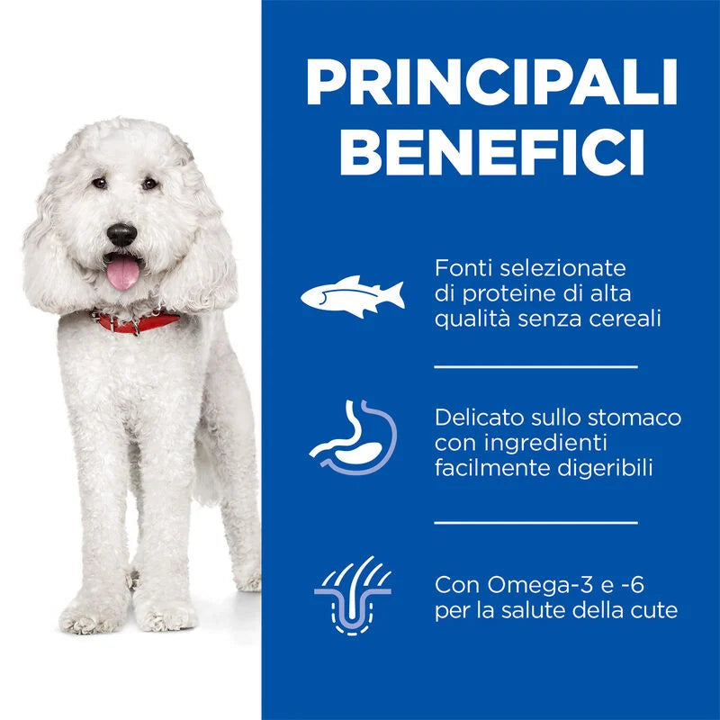 Hill's Science Plan  Hypoallergenic Adult Medium per cani con salmone