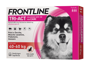 FRONTLINE TRI-ACT SPOT-ON XL 40-60KG