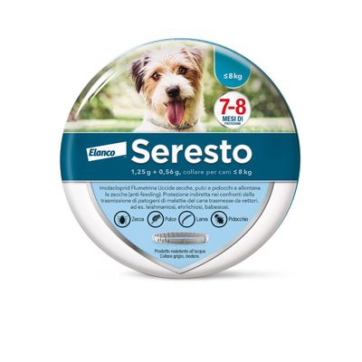 SERESTO COLLARE PER CANI DEL PESO FINO A 8KG