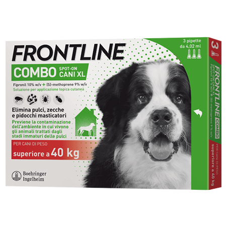 FRONTLINE COMBO CANI OLTRE 40KG 3 PIPETTE DA 4,02ML