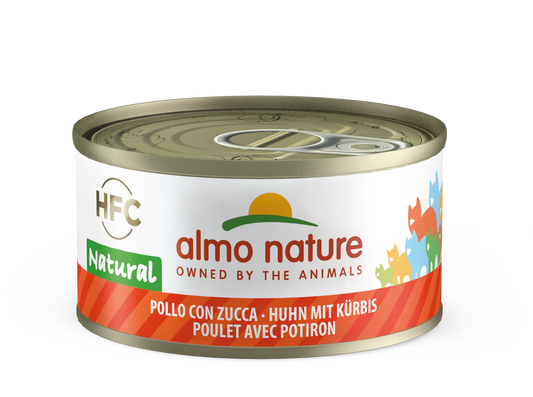 HFC CAT Natural - Pollo con Zucca 70gr e 140gr