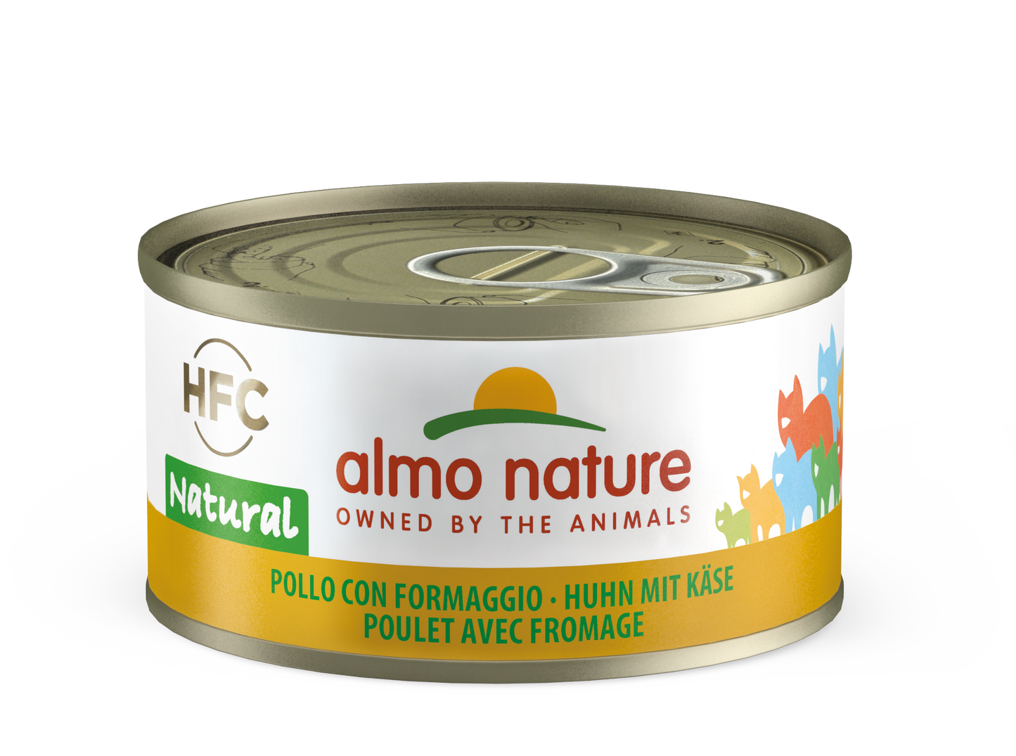 HFC CAT Natural - Pollo con Formaggio 70gr