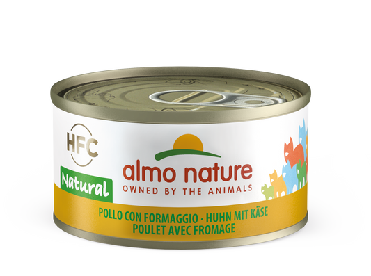 HFC CAT Natural - Pollo con Formaggio 70gr