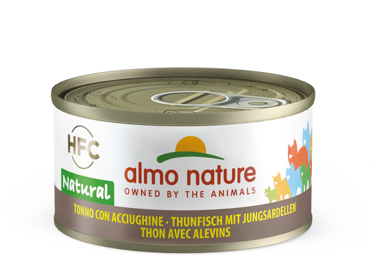 HFC CAT Natural - Tonno con Acciughine 55gr 70gr e 140gr