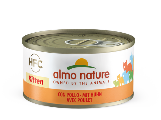 HFC CAT Kitten con Pollo 70gr e 140gr