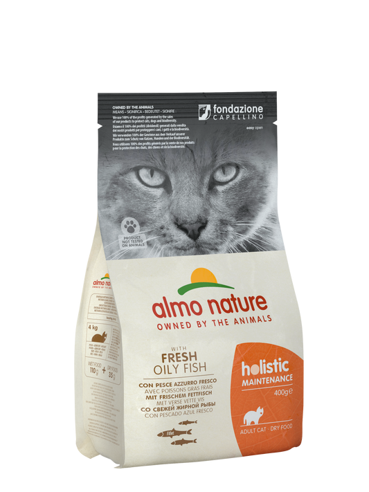 ALMO CAT HOLISTIC Pesce Azzurro 400gr, 2kg e 12kg