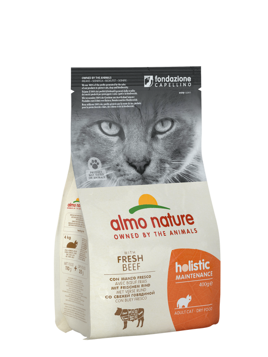ALMO CAT HOLISTIC Manzo fresco 400gr e 2kg
