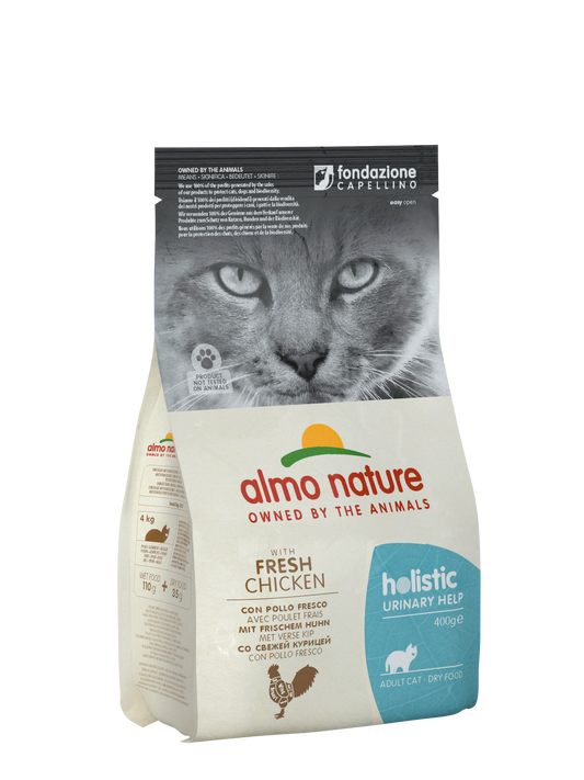 ALMO CAT HOLISTIC Urinary help Pollo 400gr e 2kg
